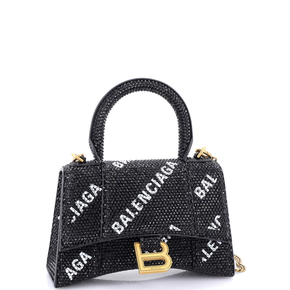 Balenciaga Hourglass Top Handle Bag #231044B24B - Picture 2 of 6